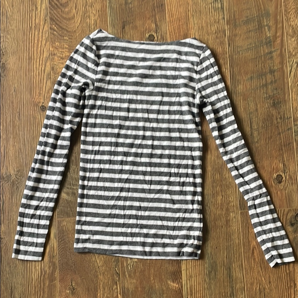 Striped Long Sleeve Top